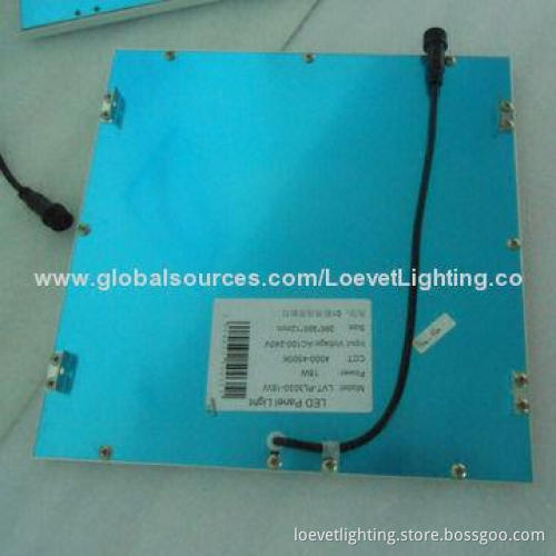 Square LED Panel Light with Samsung LED Chips, 80lm/W, 3-year Warranty, CE/RoHS/FCC Marks